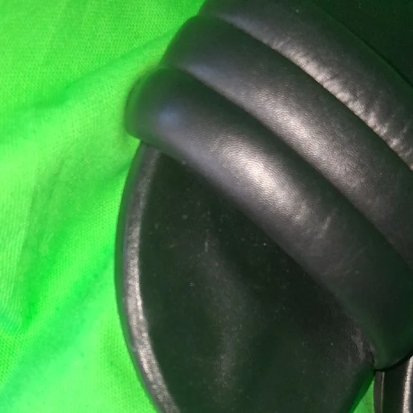 Seychelles Black Padded Dual-Band Slide Sandals - Picture 5 of 6